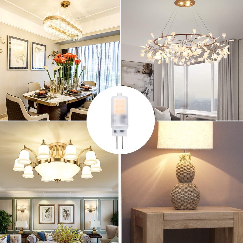 G4 LED Light Bulb 2W AC/DC 12V Warm White 2700K