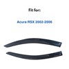 IG Window Visor for Acura RSX 2002-2006, Rain Guard Tape-On