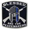 Blessed are The Peacemakers Patch Embroidered Applique Iron On Sew