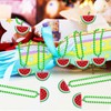 CiciBear 24 Pack Watermelon Necklace Party Favors with Mardi Gras