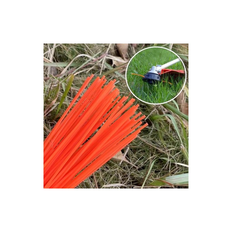 YEUPYL 60 Pieces Precut Round String Trimmer Line .095 Inches