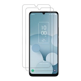 AISELAN for TCL 40 XL Glass Screen Protector, [2 Pcs] Clear 9H-Hardness Scratch-Resistant Easy Installation Screen Tempered Glass for TCL 40 XL