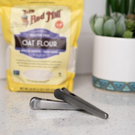 Fox Run Bag Clips, Set of 2 Stainless Steel Kitchen Bag Clips, 4.5"