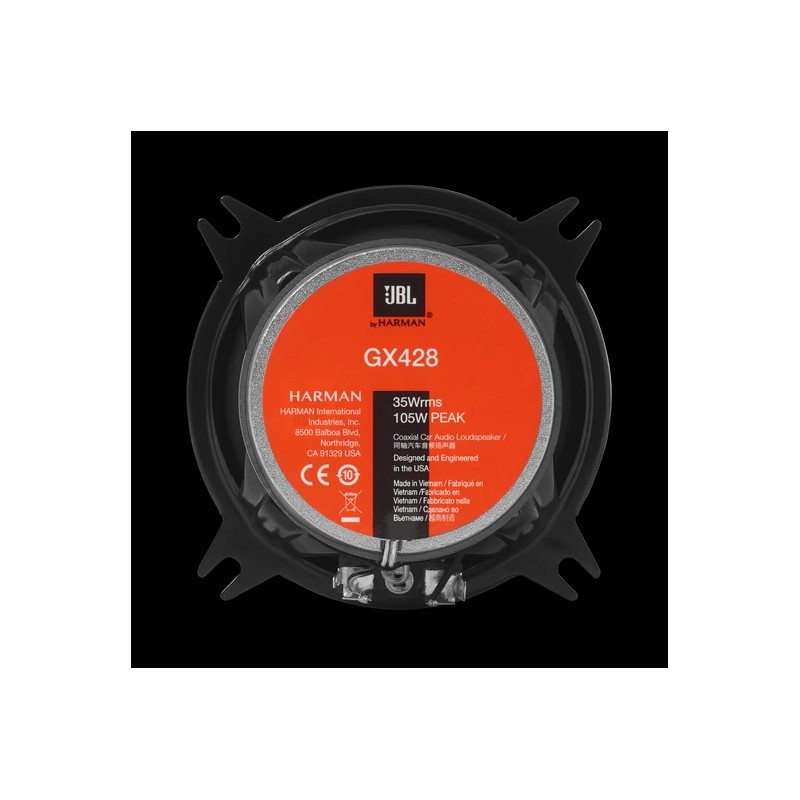 JBL GX428 4" 35W RMS 105W Max Power 2-Way Coaxial
