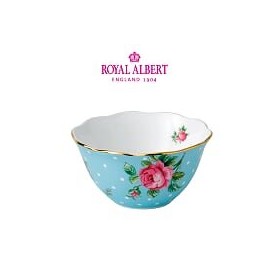 Royal Albert New Imperial Rose Ice Cream Ball Blue 1p / 로얄알버트 뉴황실장미 아이스크림볼 블루 1p