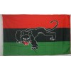 RFCO 3X5 BLACK PANTHER AFRO AMERICAN FLAG BANNER 100D W/