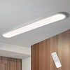 Ganeed 4FT LED Flush Mount Ceiling Light, 51W Dimmable Modern