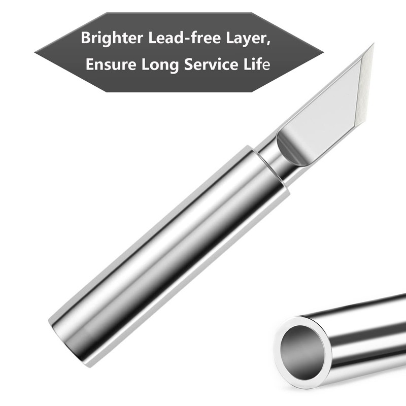 Soldering Iron Tips 10Pcs，900M Lead-Free Replaceable Soldering Tip kit