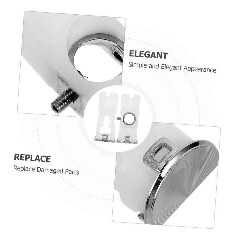 jojofuny Refrigerator Door Handle Support Kit Sturdy Parts Sleek Design