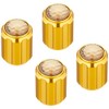HASEPRO Magical Carbon Air Valve Cap Gold CAV-2G