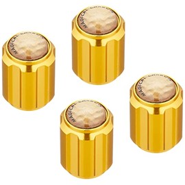 HASEPRO Magical Carbon Air Valve Cap Gold CAV-2G