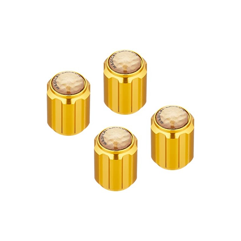 HASEPRO Magical Carbon Air Valve Cap Gold CAV-2G