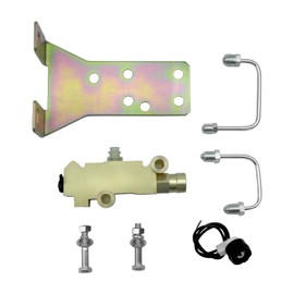 Proportioning Valve Disc Drum Under Floor/Bottom Mount Kit 9/16 and 1/2 Ports Compatible with GMC Chevy Buick