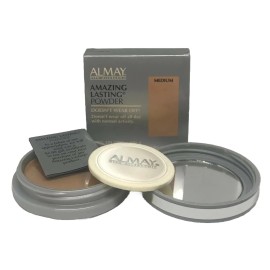 Almay 4 Almay Amazing Lasting Powder 100 % Oil & Fragrance Free 0.4 oz MEDIUM
