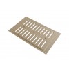 Lunn Hardware Satin Annodised Aluminium Hit & Miss Vent , 9-Inch x 6-Inch Size