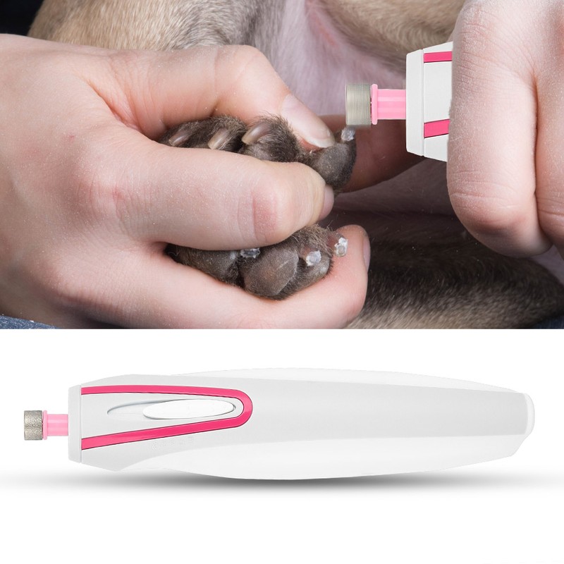 2 in 1 Dog Electric Nail Grinder Pet Trimmer with