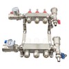 INTBUYING 3-Loop 1/2" Radiant Floor Heating Manifold Set Stainless Steel
