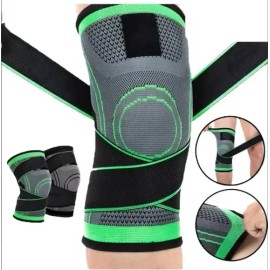 Rodillera Estabilizadora Ajustable de Shun Star para Soporte en Deportes y Entrenamiento                                                              