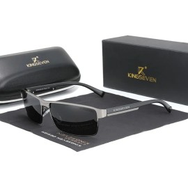 Gafas De Sol Cuadradas Polarizadas Kingseven Para Hombre