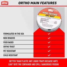 Ant Traps Indoor by Ortho Home Defense 4pk- Metallic & Adhesive Ant Killer Indoor & Ant Killer Outdoor - Ant Trap
