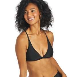 Sporti Active Tie Back Bikini Top - Black - Medium