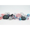 1.4oz (40g) Limited Mix of Large Czech Glass Beads, Moon