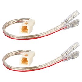 RED WOLF Car Dash Tweeter Speaker Wiring Harness Select for 2008-2020 Honda Civic Accord, 2009-2014 Acura TL RDX Dashboard Audio Sound System Update Plug & Play 2PCS