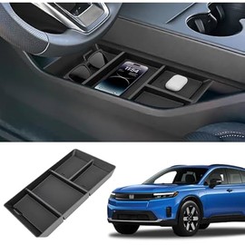 Lower Center Console Organizer Compatible with 2024 2025 Honda Prologue EV /2024 2025 Acura ZDX Interior Storage Box Insert Tray Secondary Accessories
