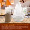 Nut Milk Bags, 12"x12", 2 Pack, Reusable Nylon Food Strainer,
