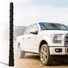 SZSAUTO Vehicle Radio FM AM Antenna 7inch,Rubber Car Antennae Mast Replacement Compatible with Ford Dodge Hyundai Nissan Kia Infiniti