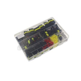 LeHang 352PCS Car Electrical Wire Cble Waterproof Connector Plug Terminal Fuse Kit Box