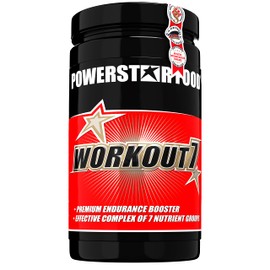 WORKOUT 7 | Pre Workout Ausdauer Booster | Sport Drink mit komplexen Kohlenhydraten, Mineralien, Aminosäuren, Vitaminen uvm. | 900g Pulver | Deutsche Herstellung | Wild Berry
