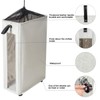ZERO JET LAG 25 Inches Slim Laundry Storage Hamper -