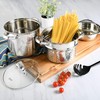Oster Sangerfield 5-Quart Stainless Steel Pasta Pot Set with Steamer