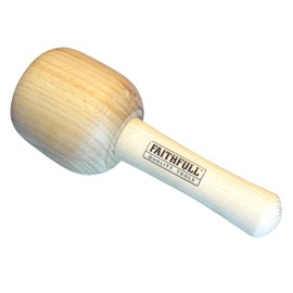 Faithfull FAICM90HD Wood Carvers Beech Mallet 90mm (3.5in) 440g (15.5oz)