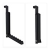 Relaxdays Folding Hook for 6 Hangers, Metal and Wood, Hooks