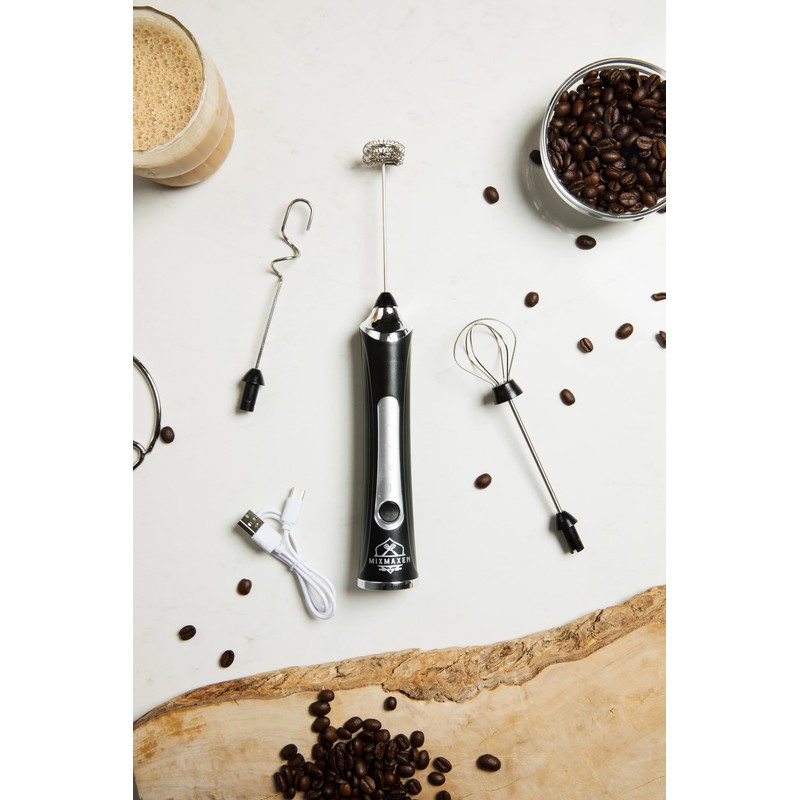 Handheld Frother Electric Whisk, Milk Foamer, Mini Blender and Electric