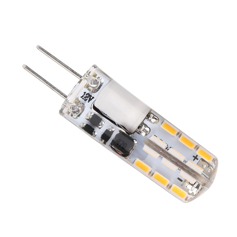 10Pcs G4 LED Bulbs 24LED 1.2W Bi Pin Light Source