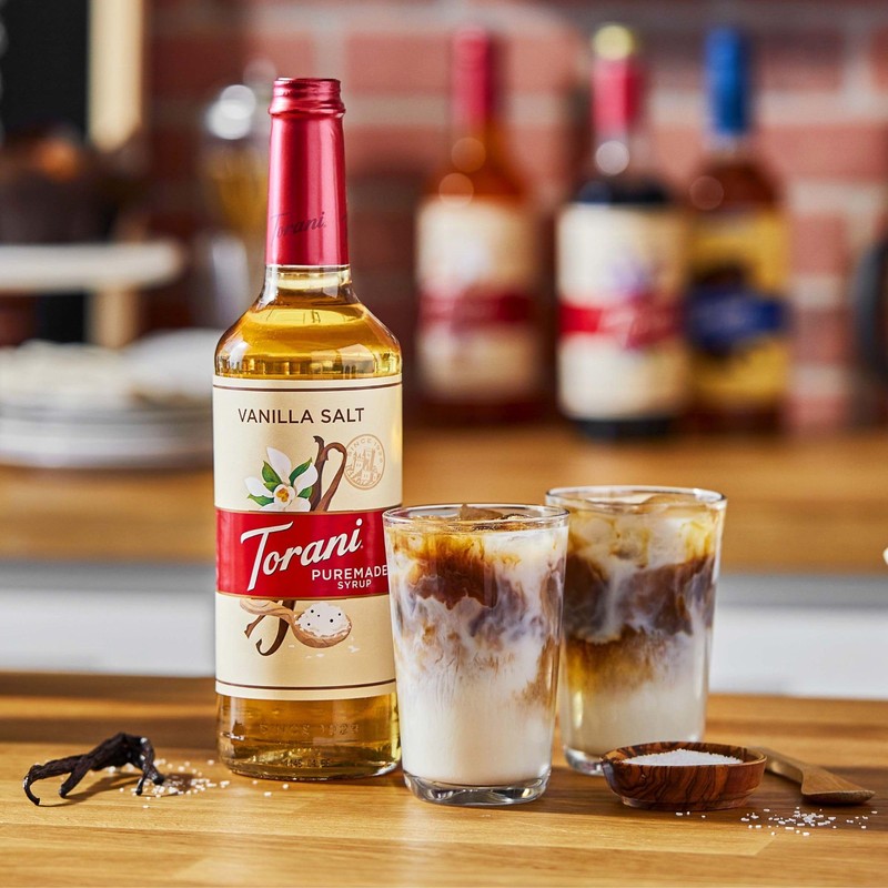 Torani Puremade Syrup, Vanilla, 25.4 Ounces (Pack of 4)