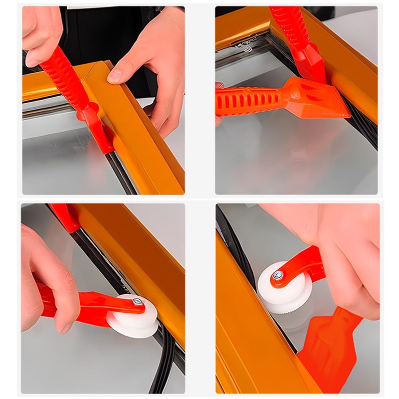 TorSor 2 Pack Rubber Edge Trim Install Tool Set Seal