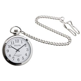 Clefer TE-AM153-WTS Men's Pocket Watch, Analog, Waterproof, White, Dial, pocket watch daily waterproof pocket watch casual