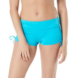 BEACH HOUSE Blake - Bikini con lazo lateral ajustable, parte inferior de cintura alta, azul mar, 12