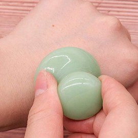 Uonlytech 2 Tablas De Masaje Pequeñas En Forma De Hongo Para Rostro Y Cuerpo Masajeadores Faciales De Piedra Para Promover Circulación Y Absorción De Productos De Cuidado De La Piel