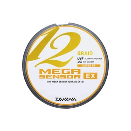 Daiwa PE Line UVF Mega Sensor 12 Braid EX+Si No. 1.5, 328.1 yd (300 m), 5 Colors (with Color Marking)