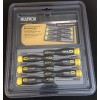 Klutch 253956 Professional 6 Piece Precision Torx Screwdriver Set With