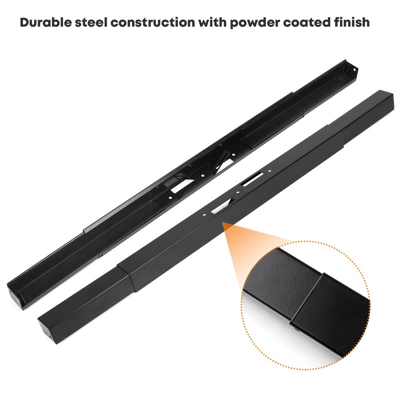 Stanbroil Adjustable Rod and Valance Kit for Fireplace Mesh Screen