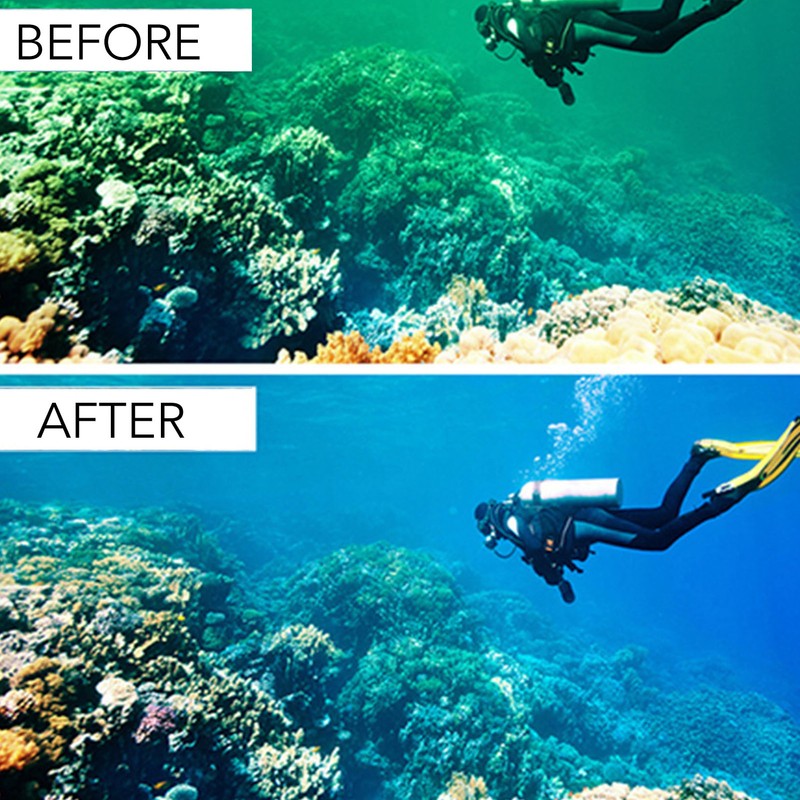 Camera Lens Diving Filter Underwater Dive Filters Resin Camera Lens