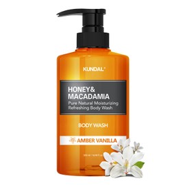 KUNDAL Pure Body Wash 500 ml (Amber Vanilla)