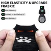 PUPTECK Anti Slip Dog Socks 2 Pairs with Double Grippers