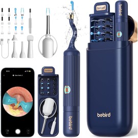 Ear Care Wax Remover Otoscope: 1920P HD WiFi Flexible Ear Cleaner with Camera - 2025 NEW 360° Wide-Angle Ear Cleaner with Light for Ear Care/Nose/Throat Examinations Otoscope for Adults and Children